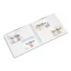 Hama Confetti fotoalbums daudzkrāsains 100 lapas 10x15 cm spirālē iesējums