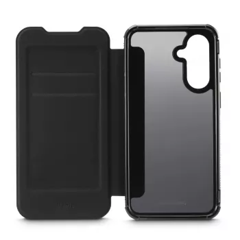 Folio Maciņš Hama Galaxy A17 Melns 2 Karšu Kabatām