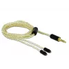 Audio kabelis DeLOCK 85849 1.25m 3.5mm Balts
