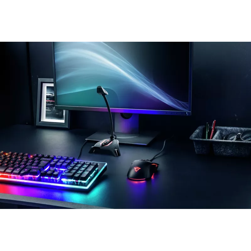 Trust GXT 215 Zabi melns USB mikrofons