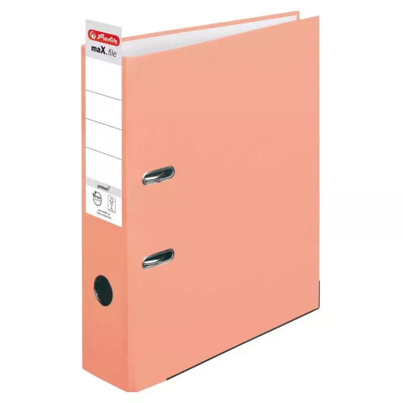 Mapes vāks Herlitz maX.file A4 oranžs