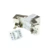 ACT TD8511 CAT8 ekranēts bezinstrumentu Keystone Jack