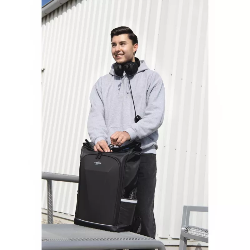 Mugursoma Hama Carrier 700 43,9 cm (17,3 colli) Melna ar nesējrokturi un plecu siksnu