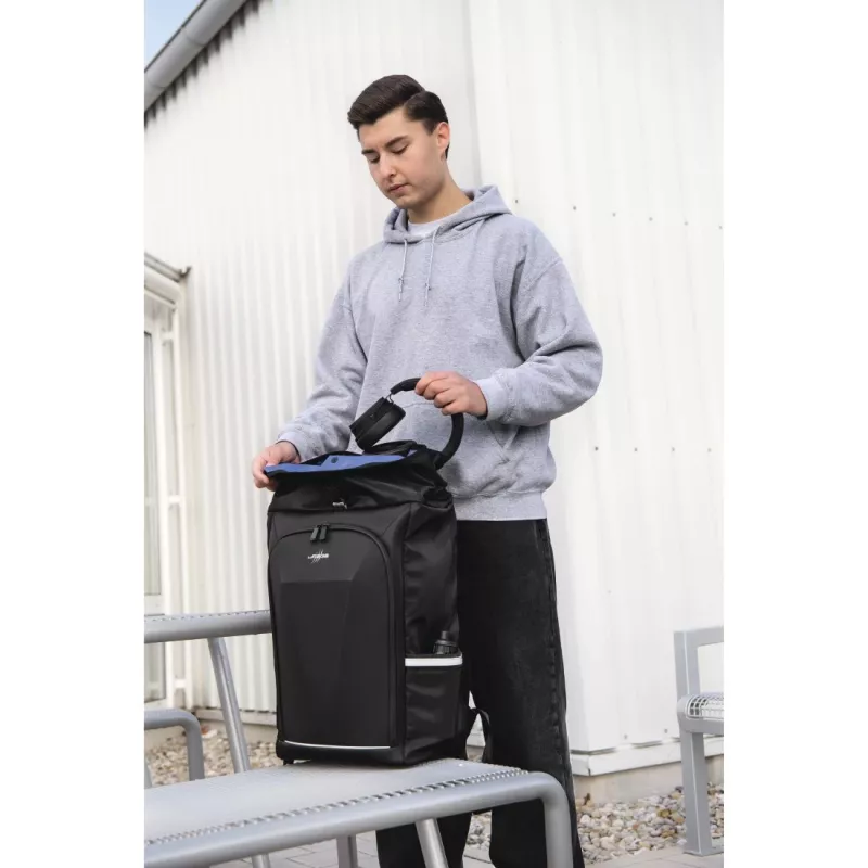 Mugursoma Hama Carrier 700 43,9 cm (17,3 colli) Melna ar nesējrokturi un plecu siksnu