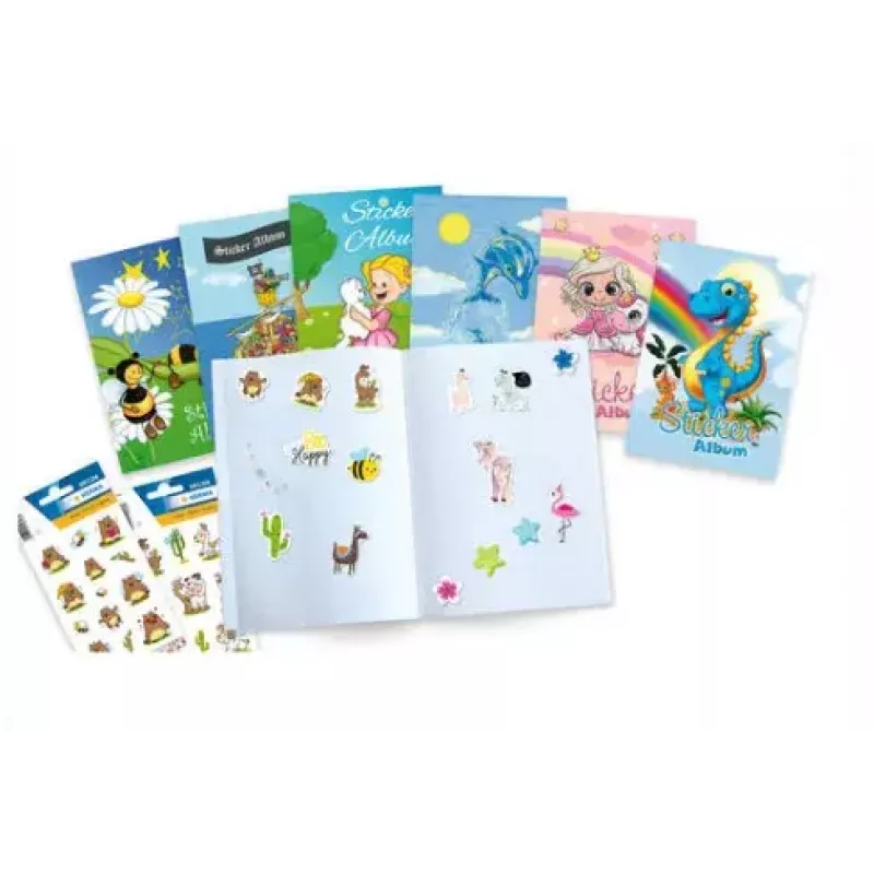 Albums uzlīmēm HERMA Unicorn Best Friends A5 16 lapas