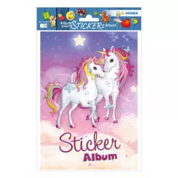 Albums uzlīmēm HERMA Unicorn Best Friends A5 16 lapas