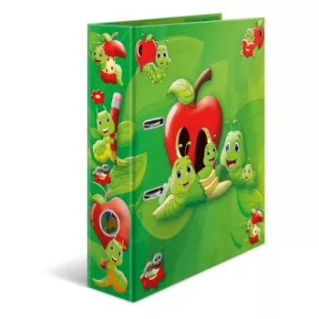 HERMA Motif file A4 Fritz the Worm kartona D-gredzenu mape 285x315mm