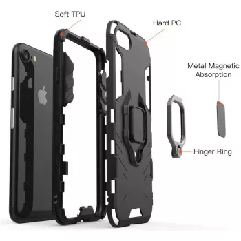 CoreParts MOBX-COV-JL-XR vāciņš mobilajam telefonam 15,5 cm (6,1 colla) Melns