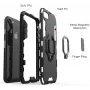 CoreParts MOBX-COV-JL-XR vāciņš mobilajam telefonam 15,5 cm (6,1 colla) Melns