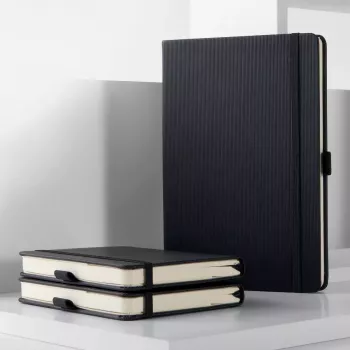 Nedēļas plānotājs Sigel CO701 cietie vāki 192 lapas Melns