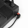 ACT strāvas vads CEE 7/7 (leņķa) - C13 IEC Lock (augšleņķa) melns 3 m, EL456S