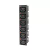 ACT C13 IEC Lock Net Entree (6x kontaktligzda) - melna, PA135015BK6