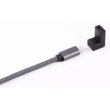 Pārejas savienotājs ShiverPeaks BS13-40004 USB-C uz USB-C, pelēks