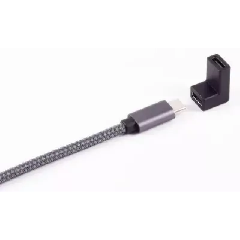 Pārejas savienotājs ShiverPeaks BS13-40004 USB-C uz USB-C, pelēks