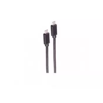 USB kabelis ShiverPeaks BS13-62155 USB 3.2 Gen 2 1,5 m USB-C Melns