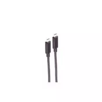 USB kabelis ShiverPeaks BS30-41045 USB 3.2 Gen 2 3m USB-C melns