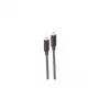 USB kabelis ShiverPeaks BS30-41045 USB 3.2 Gen 2 3m USB-C melns