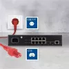 ACT strāvas vads CEE 7/7 vīriešu leņķa C15 sarkans 1 m 250 V 10 A