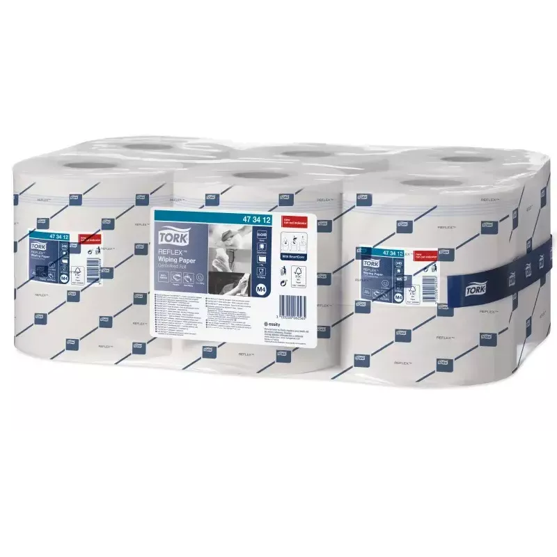 Papīra dvieļi Tork 473412 340 loksnes Balti 113,9 m