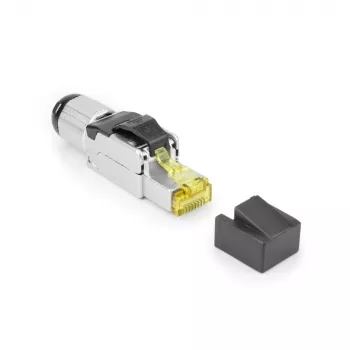 ACT lauka spraudnis RJ45 CAT6A ekranēts, bezinstrumentu, 4PPoE 100W