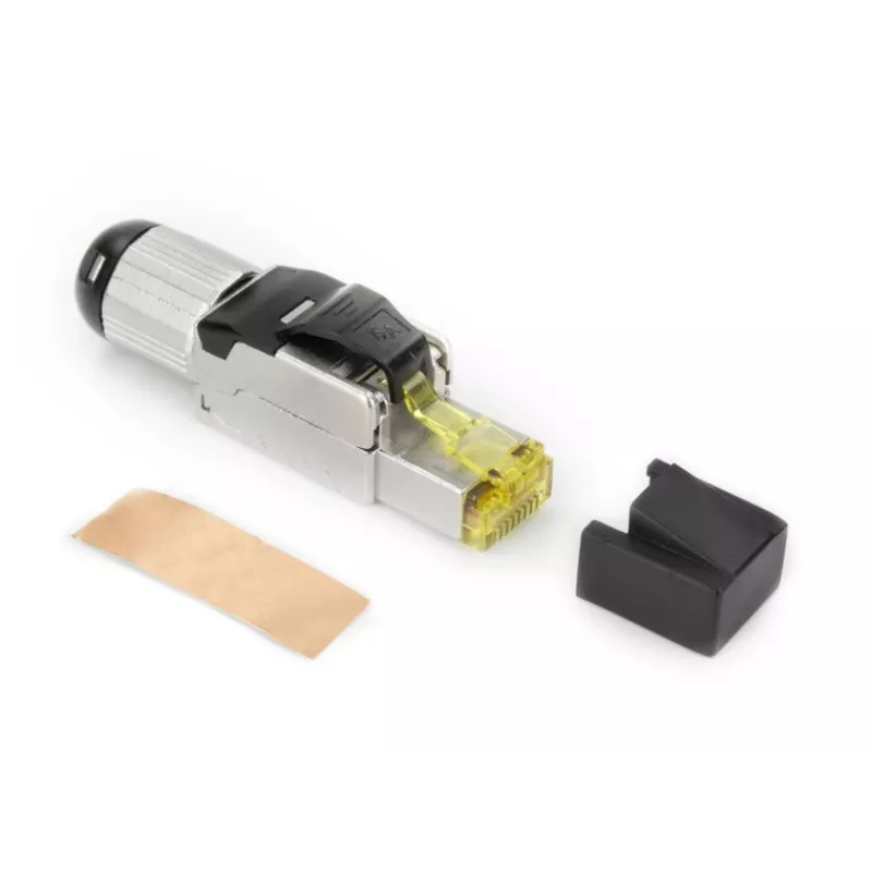 ACT lauka spraudnis RJ45 CAT6A ekranēts, bezinstrumentu, 4PPoE 100W