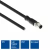 ACT Industrial sensora kabelis 5,00 m M8A 3-pin vīriešu uz atvērtu galu, Ultraflex Xtreme TPE, ekranēts
