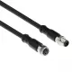 ACT Industrial sensora kabelis 1,50 m M8A 4-pin vīrietis uz M8A 4-pin sieviete, Ultraflex Xtreme TPE, ekranēts