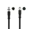 ACT Industrial sensora kabelis 1,50 m M8A 4-pin vīrietis uz M8A 4-pin sieviete, Ultraflex Xtreme TPE, ekranēts