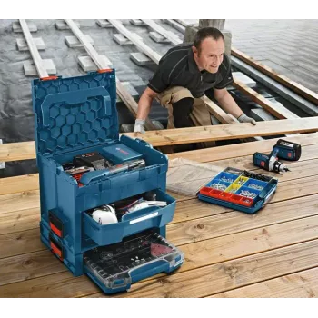 Ieliktnis Bosch ProCORE18V 5.5Ah Professional startkomplektam L-BOXX 136