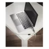 Hama USB slēdzene klēpjdatoram Sudraba, Caurspīdīga 1.8 m