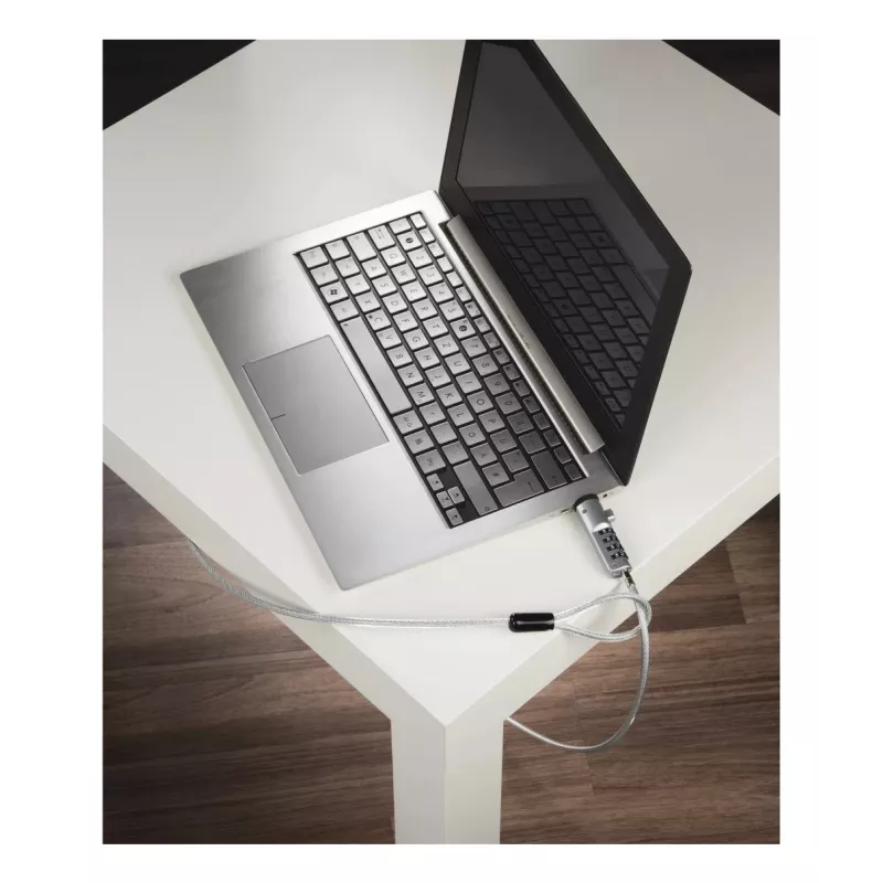 Hama USB slēdzene klēpjdatoram Sudraba, Caurspīdīga 1.8 m