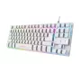 Trust GXT 833W Thado tastatūra Gaming USB QWERTZ Baltā