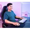 Trust GXT 833W Thado tastatūra Gaming USB QWERTZ Baltā