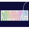 Trust GXT 833W Thado tastatūra Gaming USB QWERTZ Baltā