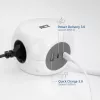 ACT AC2425 pagarinātājs ar USB 1.5 m 3 kontaktligzdas Balts