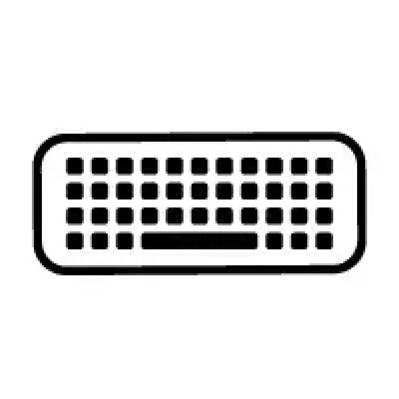 Bezvadu membrānas tastatūra HP 220 — Melna, RF 2.4 GHz, USB-A uztvērējs, QWERTY, ciparu bloks, AAA baterija