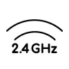 Bezvadu membrānas tastatūra HP 220 — Melna, RF 2.4 GHz, USB-A uztvērējs, QWERTY, ciparu bloks, AAA baterija
