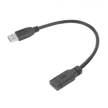 USB adapteris ACT AC7460 USB A vīrišķais uz 24 kontaktu USB‑C sievišķo, 20 cm, 5 Gbps