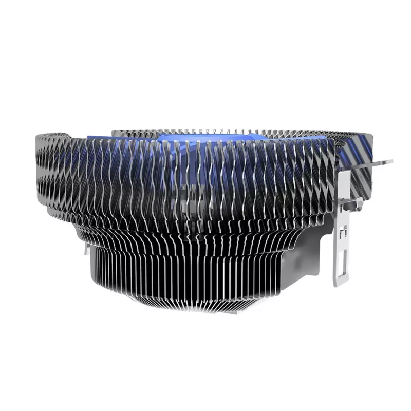 Dzesēšanas komplekts PCCOOLER E90 CPU dzesētājs, top-blow, 8 cm, 1000-2000 RPM, hidro gultnis, zils