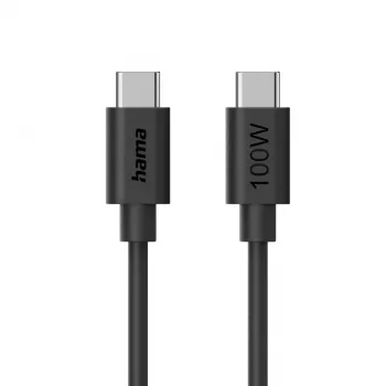 Hama 00086448 USB kabelis USB 2.0 1.2 m USB-C Melns
