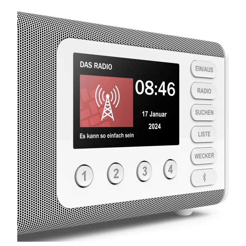 Personālais radio Hama DR1001 DAB DAB+ FM digitālais uztvērējs 5W