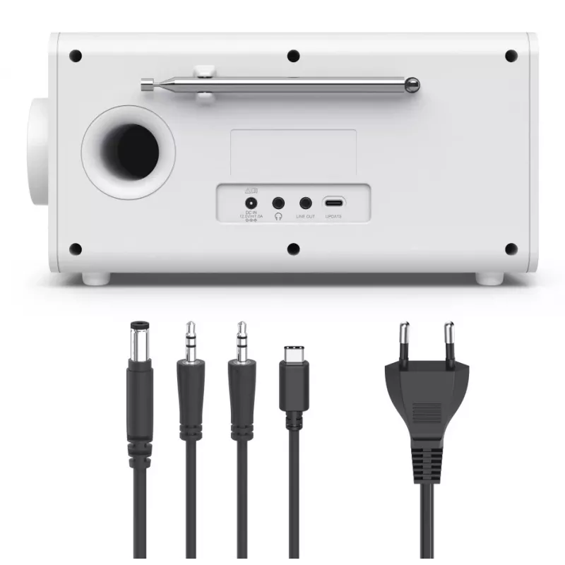Personālais radio Hama DR1001 DAB DAB+ FM digitālais uztvērējs 5W