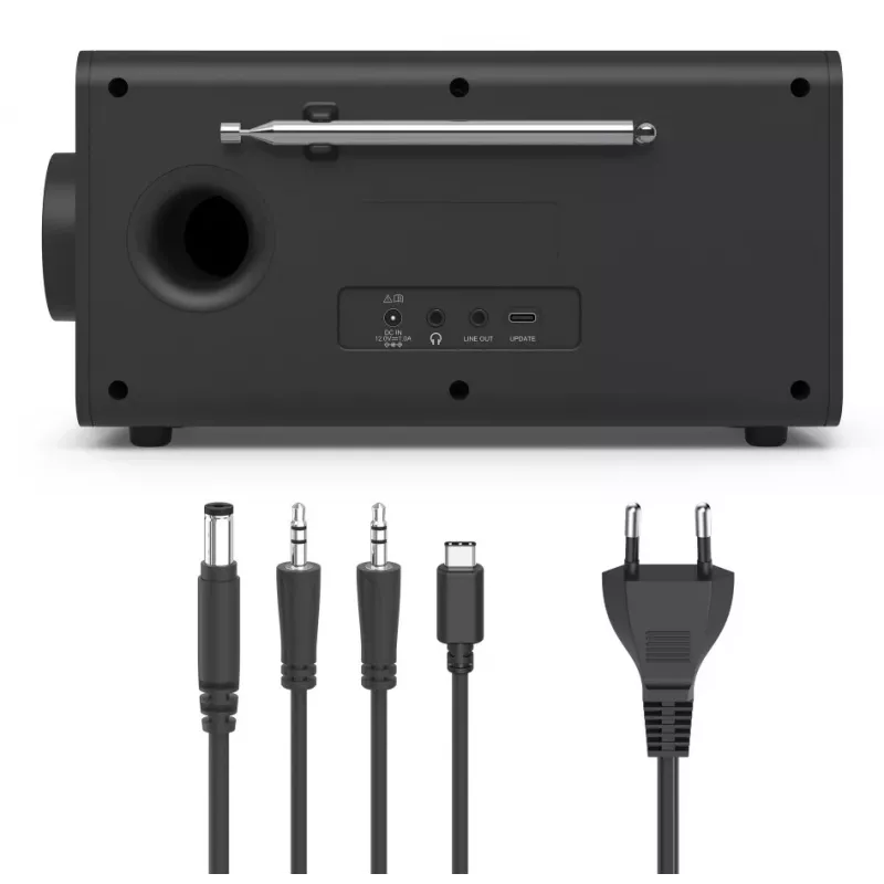 Personālais radio Hama DR1001 DAB/DAB+/FM 5W TFT displejs