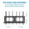 Manhattan āra sienas stiprinājums televizoriem un monitoriem (sasverams, pretzādzību), 37 inch-65 inch, VESA 200x200-600x400mm, līdz 80kg, slēdzams
