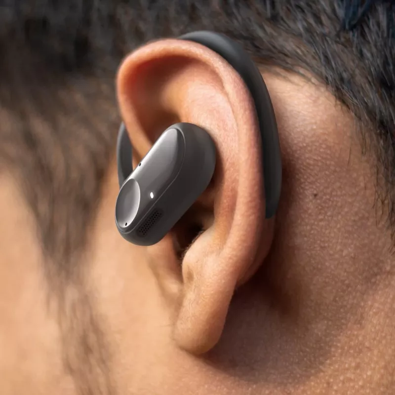 Hama Spirit Open Ausu Atskaņotājs True Wireless Stereo (TWS) Iekšauss Zvaniem/Mūzikai Bluetooth Melns