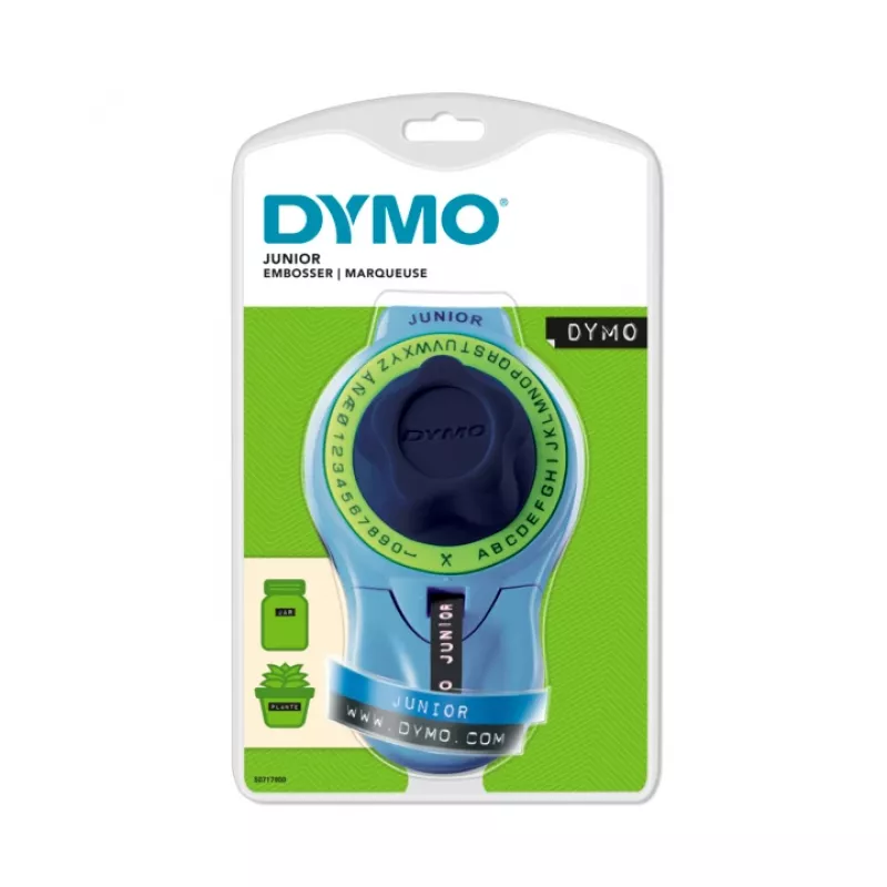 DYMO ® JUNIOR Embosser, Zils, Zaļš