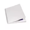 GBC LinenWeave sējuma vāki 250gsm A4 balti (100)