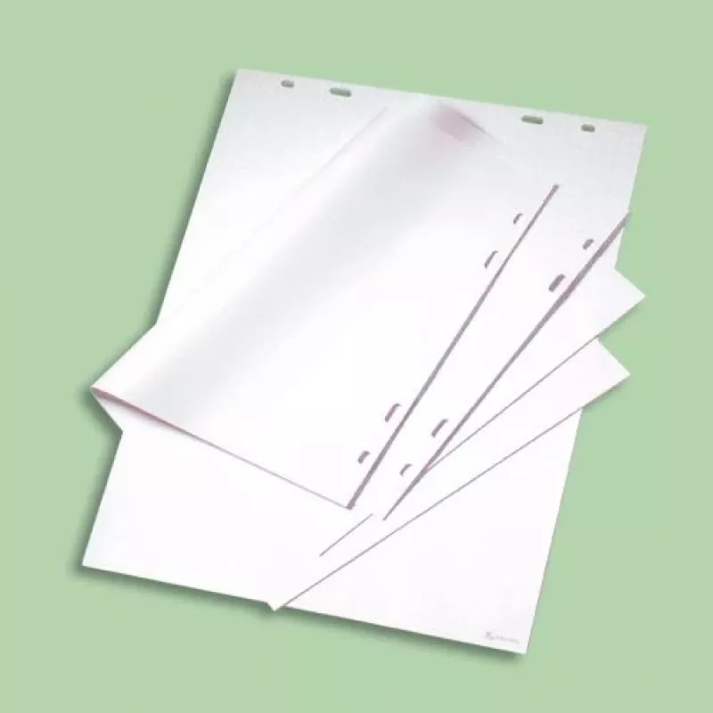 Nobo Flipchart Papīra Bloks Plain 580x480 mm, 40 lapas, Balts