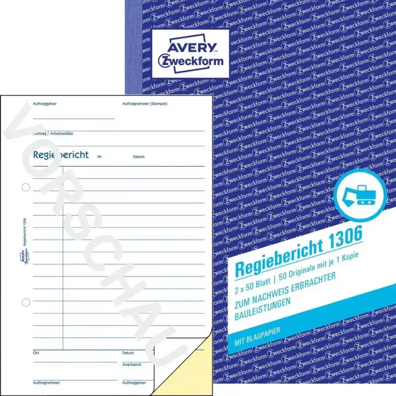 Grāmatvedības grāmata/veidlapa A5 Avery 1306