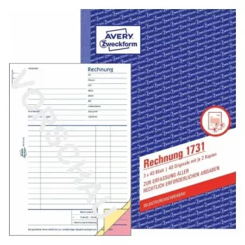 Biznesa veidlapa Avery 1731